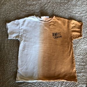 Zara baby boy dip dyed t-shirt
